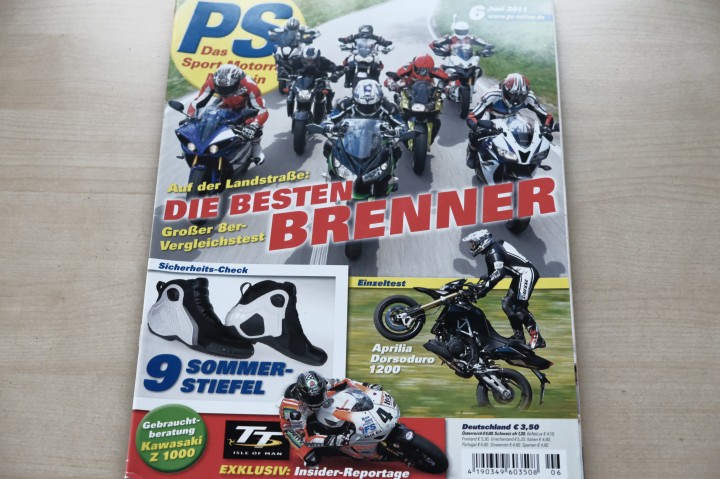 Deckblatt PS Sport Motorrad (06/2011)